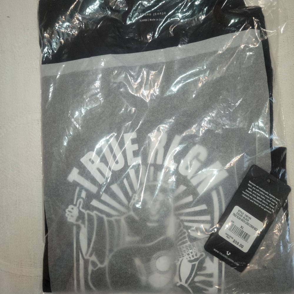 TRUE RELIGION BLACK SHIRT